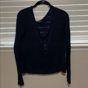 Brandy Melville cropped long sleeve